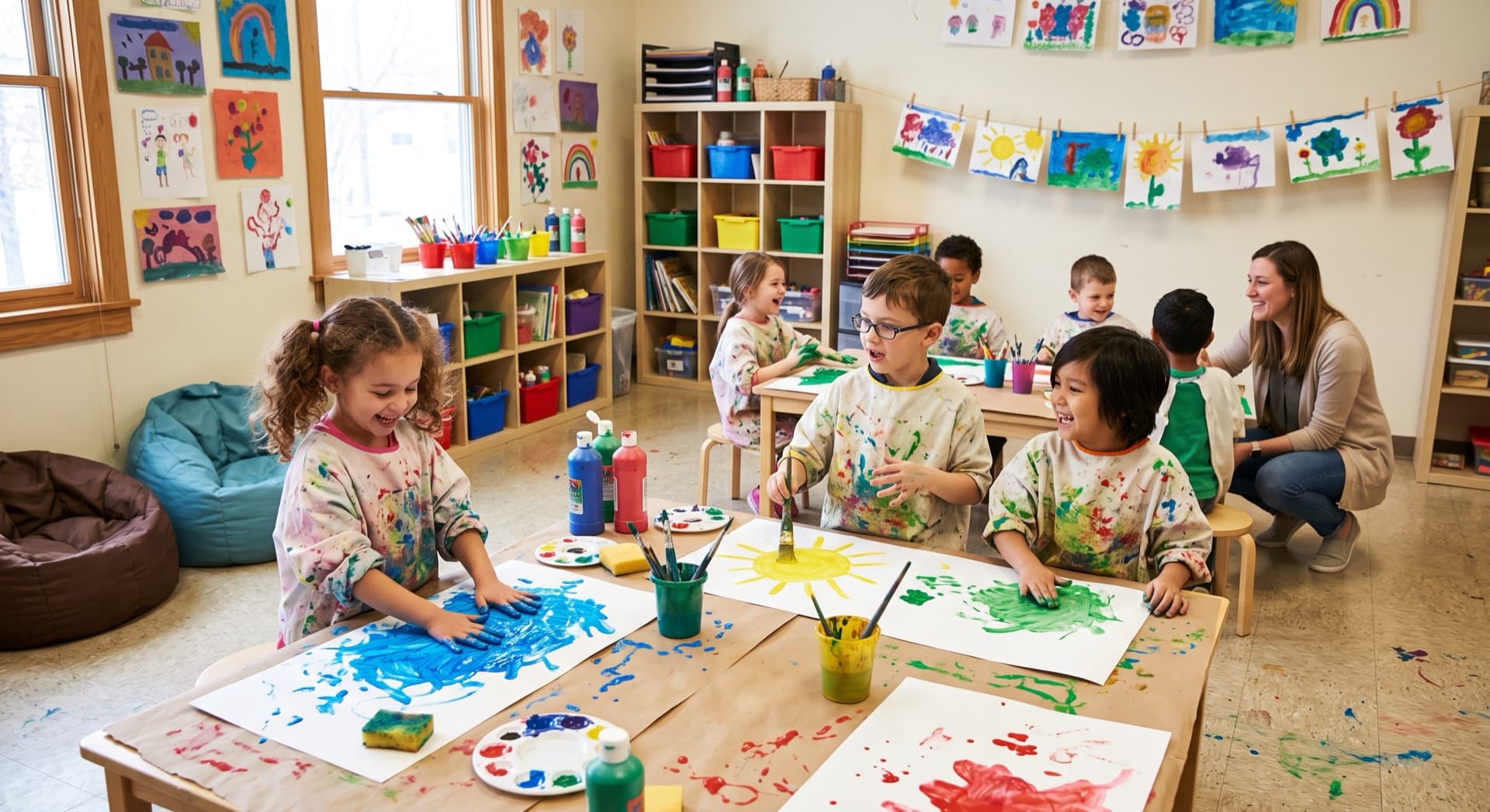 Play, art, school